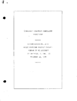Interstate Commerce Commision Report of the Accident  Investigation Occuring on the GREAT NORTHERN RAILWAY BERTHOLD ND