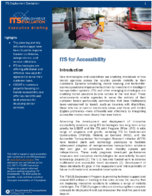 ITS Deployment Evaluation Executive Briefing ITS for Accessibility