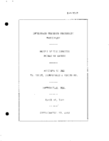 Interstate Commerce Commision Report of the Accident  Investigation Occuring on the ST LOUIS BROWNSVILLE AND MEXICO RAILWAY BROWNEVILLE TX