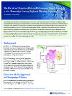 The Use of an ObjectivesDriven PerformanceBased Approach at the Champaign County Regional Planning Commission