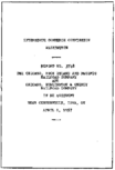 Interstate Commerce Commision Report of the Accident  Investigation Occuring on the CHICAGO ROCK ISLAND AND PACIFIC RAILROAD COMPANY AND CHICAGO BURLINGTON AND QUINCY RAILROAD CENTERVILLE IA