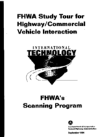 Study Tour for HighwayCommercial Vehicle Interaction North America and Europe