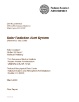Solar Radiation Alert System Final Report