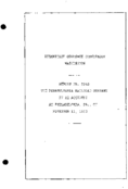 Interstate Commerce Commision Report of the Accident  Investigation Occuring on the PENNSYLVANIA RAILROAD PHILADELPHIA PA