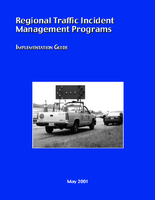 Regional Traffic Incident Management Programs  implementation guide