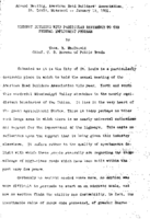 Highway Building with Particular Reference to the Federal Employment Program