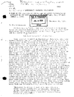 Interstate Commerce Commision Report of the Accident  Investigation Occuring on the ERIE RAILROAD WEATCOLANG PA