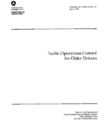 Traffic Operations Control for Older Drivers