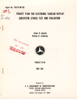 Project Plan for Electronic Tabular Display Subsystem ETABS Test and Evaluation