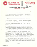 Remarks Prepared for Delivery by Secretary of Transportation William T Coleman Jr to the American Public Transit Association