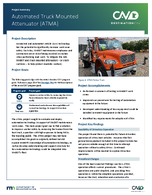 Project Summary Automated Truck Mounted Attenuator ATMA