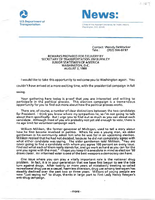 Deputy Secretary of Transportation Jim Burnley Speeches August 1988