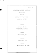 Interstate Commerce Commision Report of the Accident  Investigation Occuring on the PENNSYLVANIA RAILROAD NEW GALILEE PA