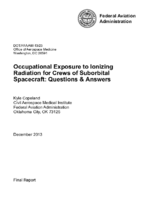 Occupational Exposure to Ionizing Radiation for Crews of Suborbital Spacecraft Questions  Answers