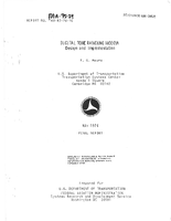 Digital Tone Ranging Modem Design and Implementation