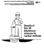 Density of Thin Lift Bituminous Mixtures by Nuclear Methods