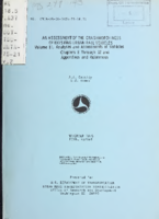 An Assessment of the Crashworthiness of Existing Urban Rail Vehicles Volume II Analyses and Assessments of Vehicles Chapters 8 through 12 and Appendixes and References