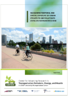 Measuring Temporal and Spatial Exposure of Urban Cyclists to Air Pollutants Using an Instrumented Bike