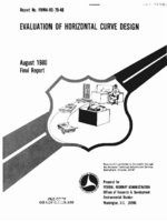 Evaluation of horizontal curve design
