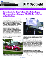 Disruption in the Drivers Seat How Technological Advancements are Changing What We Do in the Car and on the Road