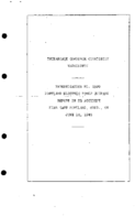 Interstate Commerce Commision Report of the Accident  Investigation Occuring on the PORTLAND ELECTRIC POWER EAST PORTLAND OREG