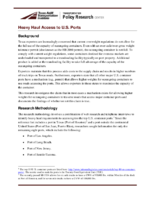 Heavy Haul Access to US Ports