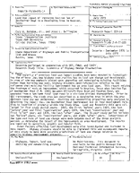 Land Use Impact of Improving Section Two of Westheimer Road in a Developing Area in Houston Texas