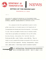 Speeches by Herbert F DeSimone Assistant Secretary for Environment and Urban Systems 1972