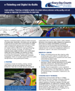 eTicketing and Digital AsBuilts