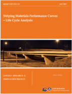 Striping Materials Performance Curves  Life Cycle Analysis