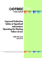 Improved Pedestrian Safety at Signalized Intersections Operating the Flashing Yellow Arrow