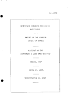 Interstate Commerce Commision Report of the Accident  Investigation Occuring on the CINCINNATI AND LAKE ERIE RAILROAD URBANA OH