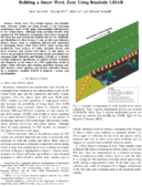 Building a Smart Work Zone Using Roadside LiDAR