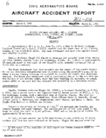 Investigation of Aircraft Accident PACIFIC NORTHERN AIR LINES MT GILBERT ALASKA 19600614