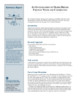 An investigation of older driver freeway needs and capabilities  summary report