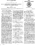 Part 62 Notification And Reporting Of Aircrafts Accidents And Overdue Aircraft