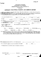 CAM 18 Aircraft Structural Failure And Defects Report