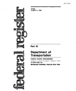 PART 121 AMENDMENTS 121187