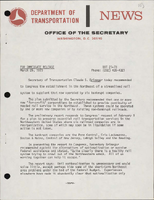 US Department of Transportation News Release