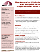 Next Generation LifeCycle Cost Analysis Tool for Bridges in Iowa  Phase II Tech Transfer Summary