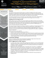 Spotlight on Pavement Density Ohio Department of Transportation  Status of Dielectric Profiling Systems in Ohio