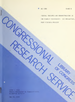 Federal Research and Demonstrations in New Transit Technology The Morgantown West Virginia ProjectVolume HE 4200  7580 E