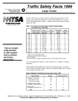 Traffic Safety Facts 1994 Large Trucks