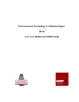 Environmental Technology Verification Report of the LowCost Stormwater BMP Study