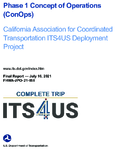 Phase 1 Concept of Operations ConOps  California Association for Coordinated Transportation ITS4US Deployment Project