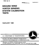 Ground Wind Vortex Sensing System Calibration Tests