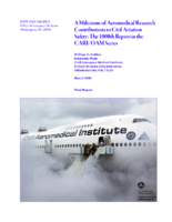 A Milestone of aeromedical research contributions to civil aviation safety  the 1000th report in the CARIOAM series  final report