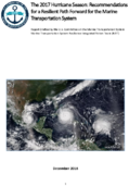 The 2017 Hurricane Season Recommendations for a Resilient Path Forward for the Marine Transportation System