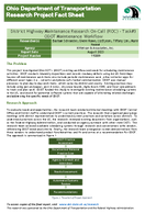 District Highway Maintenance Research OnCall ROC Task3 ODOT Maintenance Workflow Fact Sheet