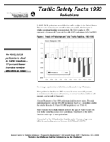 Traffic Safety Facts 1993 Pedestrians